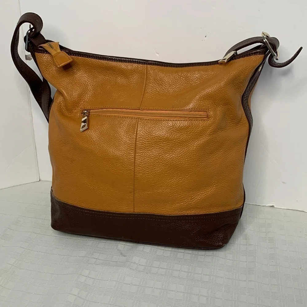 KGB Black label soft pebbled leather bag